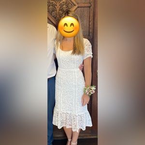 BB Dakota White Dress